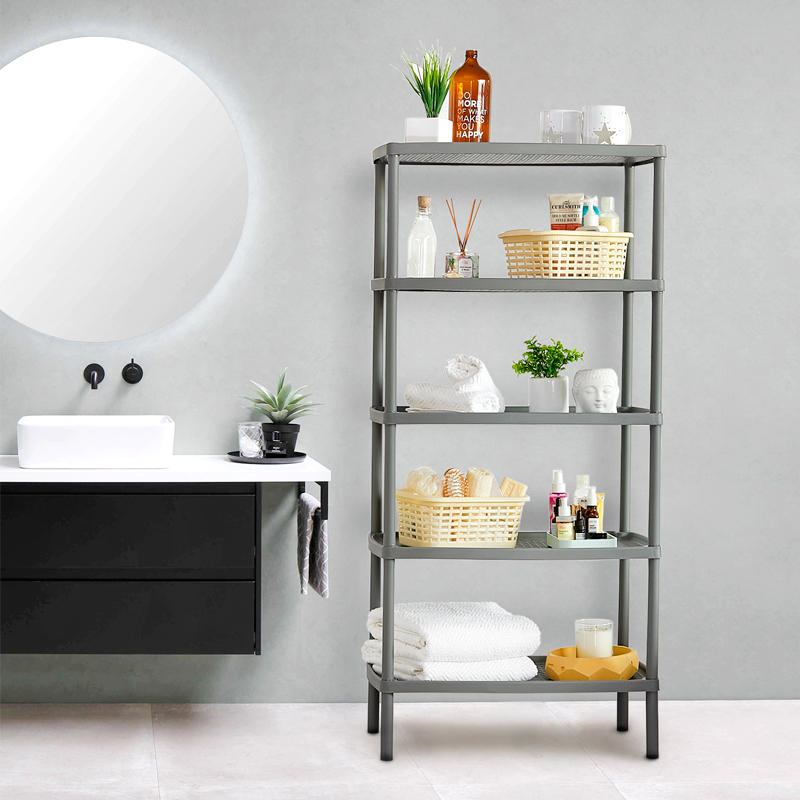 MESA RECTANGULAR CINCO NIVELES X 6 UND CAFE