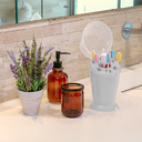 SOPORTE PARA CEPILLOS X 18 UND BLANCO