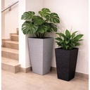 MATERO IMPERIAL ALTO 45 CM X 12 UND NEGRO