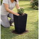 MATERO IMPERIAL ALTO 45 CM X 12 UND NEGRO