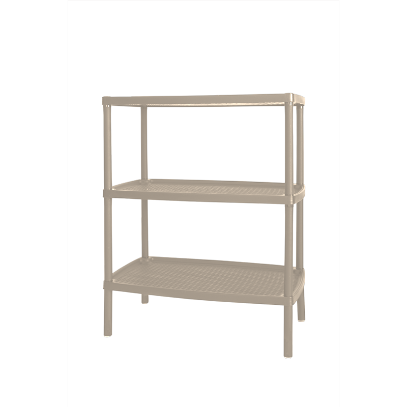MESA RECTANGULAR TRES NIVELES X 6 UND BEIGE