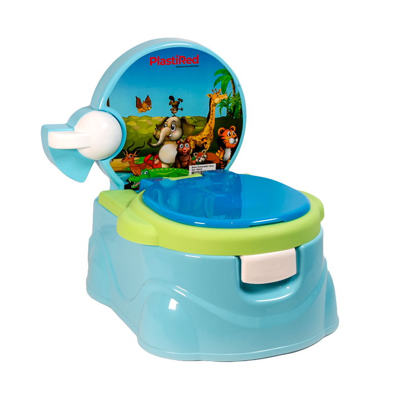 BAÑO ENTRENADOR MUNDO MAGICO AZUL X 6 UND AZUL