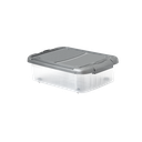 CAJA ARMONY 25 L X 6 UND TRANSPARENTE GRIS