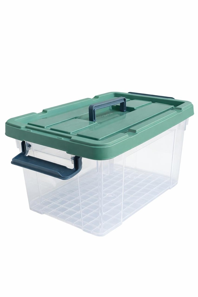 CAJA ORGANIZADORA TITÁN 11 L X 16 UND VERDE