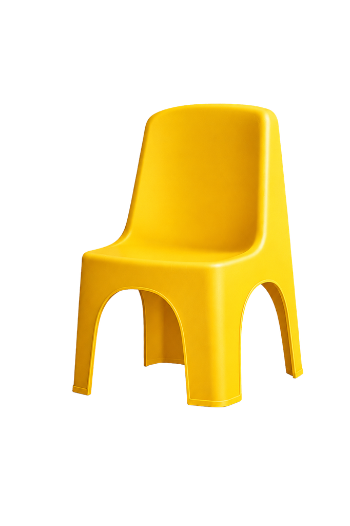 SILLA INFANTIL MINIKIN X 12 UND AMARILLA