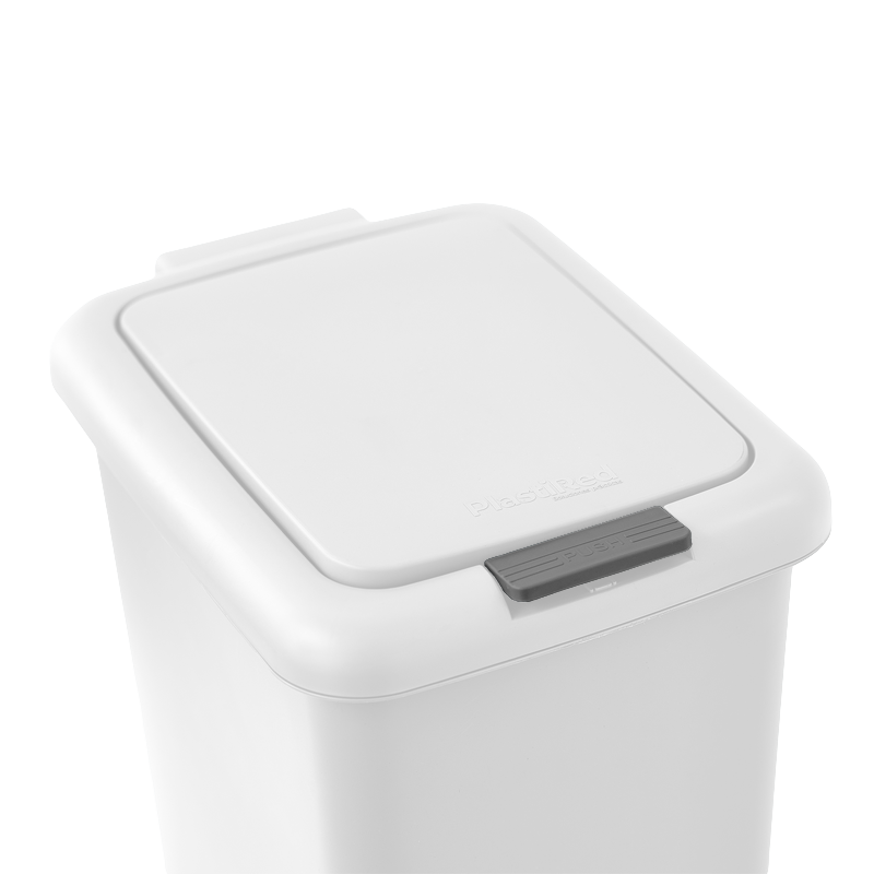 PAPELERA CLASS 30 L X 6 UND BLANCO