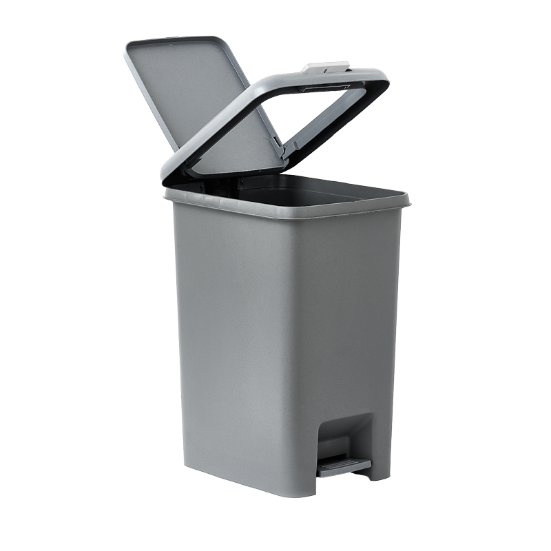 PAPELERA CLASS 30 L X 6 UND GRIS