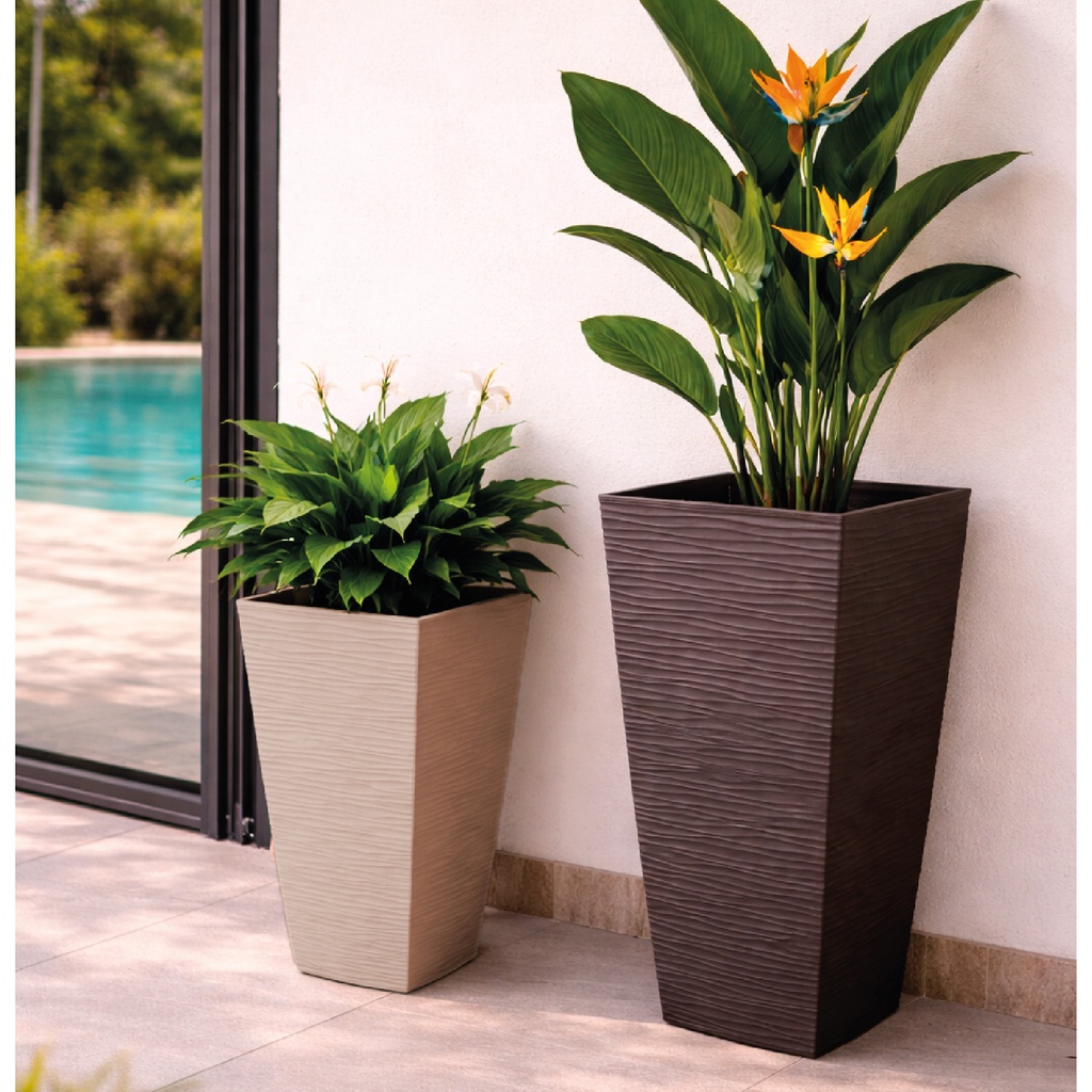 MATERO IMPERIAL ALTO 58 CM X 8 UND NEGRO