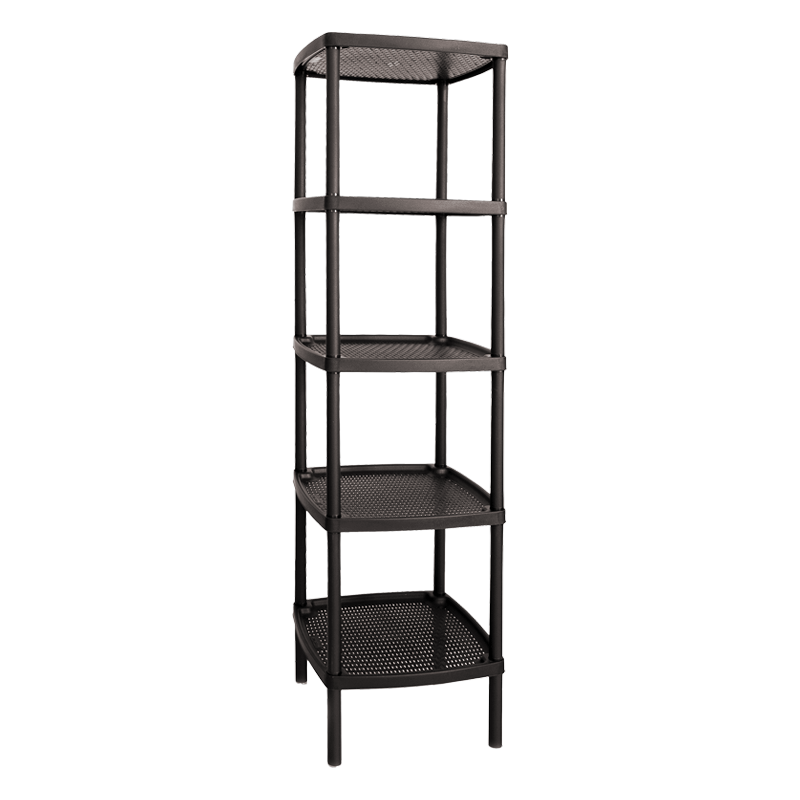 MESA CUADRADA CINCO NIVELES X 6 UND CAFE