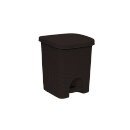 [07574/CAFE] PAPELERA MIMBRE 6 L X 12 UND CAFÉ