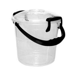 [06545/NEGRO] BALDE FANTASIA 15 L X 12 UND NEGRO