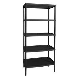 [08551/NEGRO] MESA RECTANGULAR CINCO NIVELES X 6 UND NEGRO